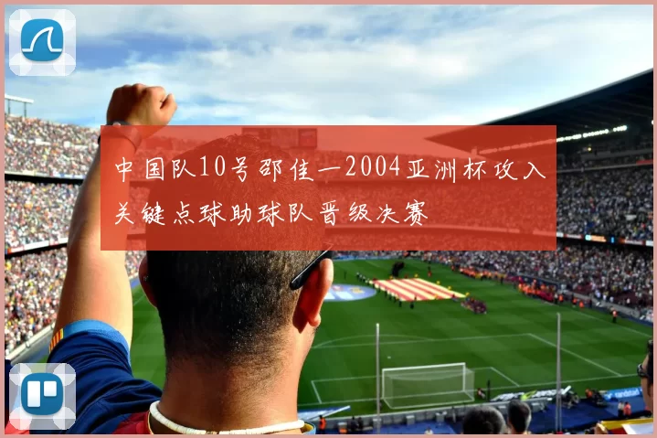 中国队10号邵佳一2004亚洲杯攻入关键点球助球队晋级决赛