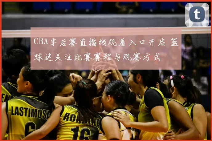 CBA季后赛直播线观看入口开启 篮球迷关注比赛赛程与观赛方式